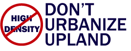 Don't Urbanize Upland Logo